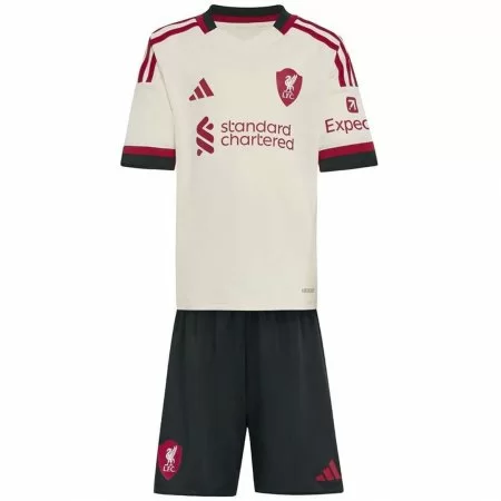 Liverpool Soccer Jersey + Short Replica Away 2025/26 Youth